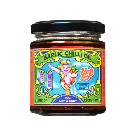 Garlic Chilli Oil with Beef
